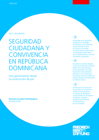 Seguridad ciudadana y convivencia en República Dominicana