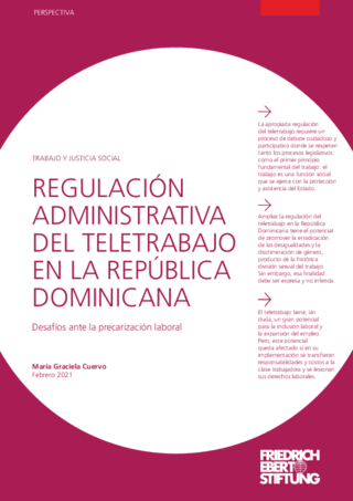 Regulación administrativa del teletrabajo en la República Dominicana