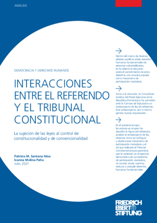 Interacciones entre el referendo y el Tribunal Constitucional
