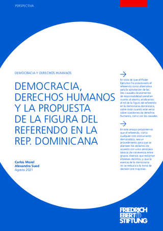 Democracia, derechos humanos y la propuesta de la figura del referendo en la Rep. Dominicana