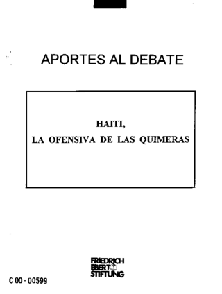 Haiti, la ofensiva de las quimeras